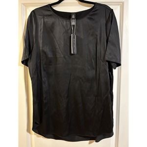 Chico Silk Blend Tee Black-new With Tags Size 2
